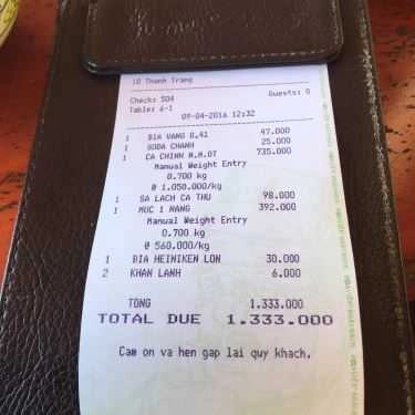 Thực đơn- Nhà Hàng Hoa Viên Brauhaus - Phan Thiết