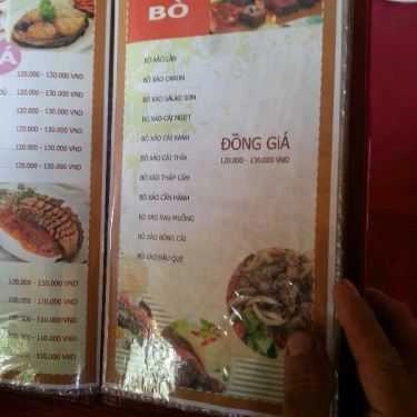 Thực đơn- Nhà Hàng Hưng Phát Mũi Né - Nguyễn Đình Chiểu