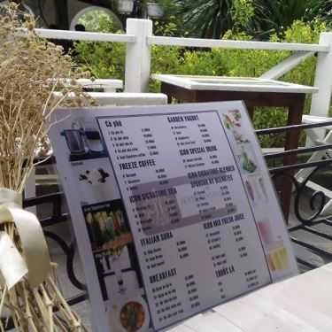 Thực đơn- Icon Riverside Coffee - Tôn Đức Thắng