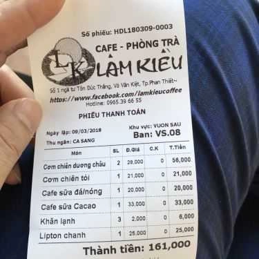 Tổng hợp- Lâm Kiều Cafe