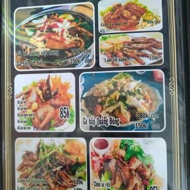 Thực đơn- Quán Ăn Làng Chài Nhỏ - Đặc Sản Việt Trung