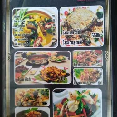 Thực đơn- Quán Ăn Làng Chài Nhỏ - Đặc Sản Việt Trung
