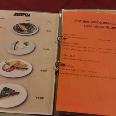 Thực đơn- Quán Ăn Làng Nướng Shashluc Ararat