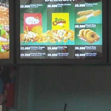 Thực đơn- Nhà Hàng Lotteria - CoopMart Phan Thiết