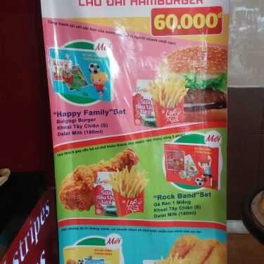 Thực đơn- Nhà Hàng Lotteria - CoopMart Phan Thiết