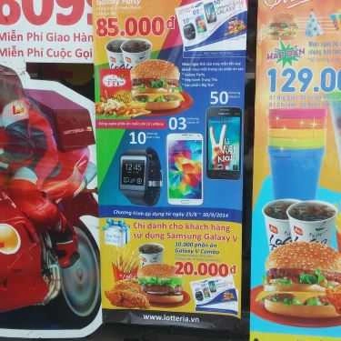 Tổng hợp- Nhà Hàng Lotteria - CoopMart Phan Thiết