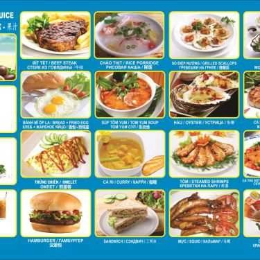 Thực đơn- Quán Ăn Mai Sơn Quán - Cơm Việt Nam & Hải Sản Tươi Sống