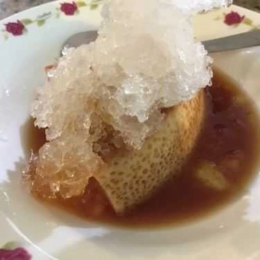 Món ăn- Cafe Mộng Cầm Xưa - Kem Flan - Trần Hưng Đạo