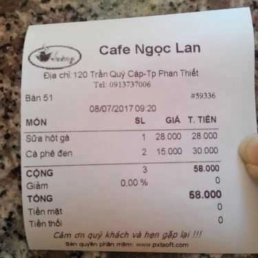 Tổng hợp- Ngọc Lan Coffee