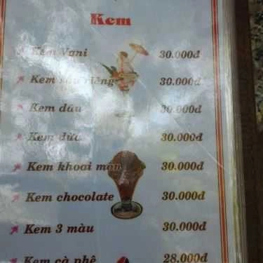 Thực đơn- Ngọc Lan Coffee
