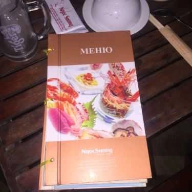 Thực đơn- Ngọc Sương Mũi Né - Nhà Hàng Hải Sản