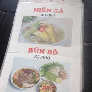 Thực đơn- Nino - Quán Ăn Gia Đình