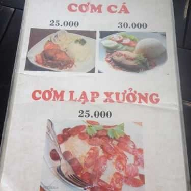 Thực đơn- Nino - Quán Ăn Gia Đình