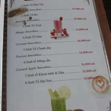 Thực đơn- Port Cafe