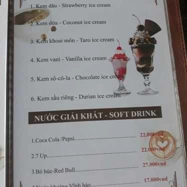 Thực đơn- Port Cafe