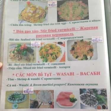 Thực đơn- Quán Ăn Quán 49 - Hải Sản Bình Dân