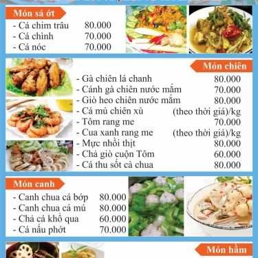 Thực đơn- Quán Nhậu Quán 68 - Hải Sản & Các Món Nhậu Bình Dân