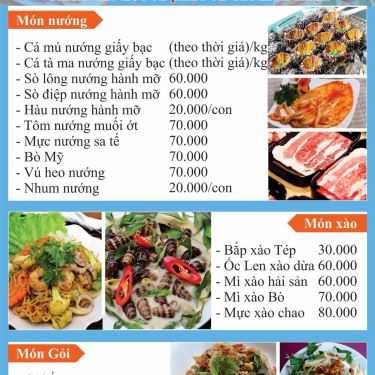 Thực đơn- Quán Nhậu Quán 68 - Hải Sản & Các Món Nhậu Bình Dân