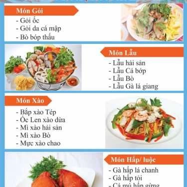 Thực đơn- Quán Nhậu Quán 68 - Hải Sản & Các Món Nhậu Bình Dân
