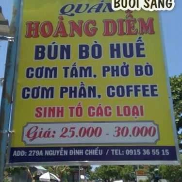 Không gian- Quán Ăn Hoàng Diễm - Quán Ăn Bình Dân