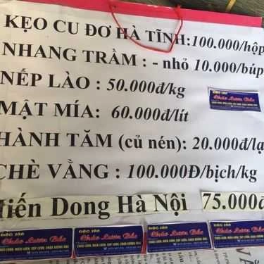 Thực đơn- Quán Ăn Quán Cháo Lươn Bắc