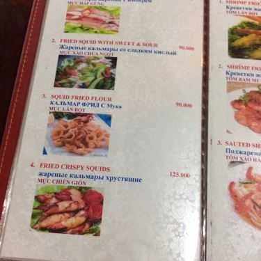 Thực đơn- Nhà Hàng Hà Lê - Ẩm Thực Việt