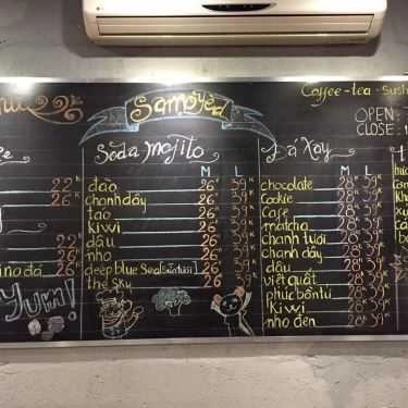 Thực đơn- Samoyed - Coffee Trà Sữa & Sushi 5K