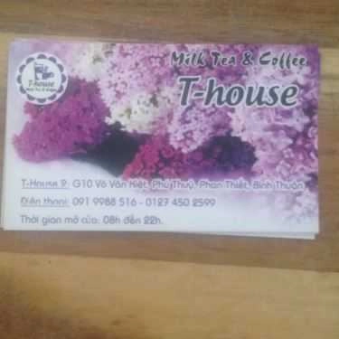 Tổng hợp- Cafe Trà Sữa T - House