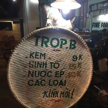 Thực đơn- Cafe Tropb - Nước Ép & Thức Ăn Vặt