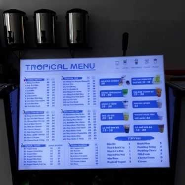 Thực đơn- Cafe Tropical Teahouse - Trương Hán Siêu