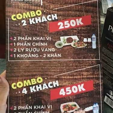 Thực đơn- Nhà Hàng Wild House - Không Gian Rượu Vang