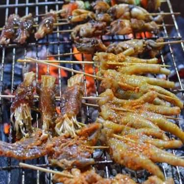 Món ăn- Quán Ăn Asaga - Xiên Que Nướng