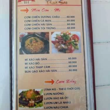 Thực đơn- Ẩm Thực Phúc Sao - Quán Ăn Gia Đình