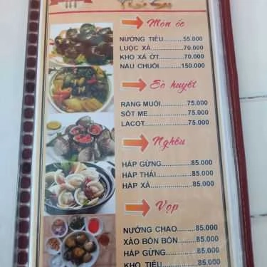Thực đơn- Ẩm Thực Phúc Sao - Quán Ăn Gia Đình
