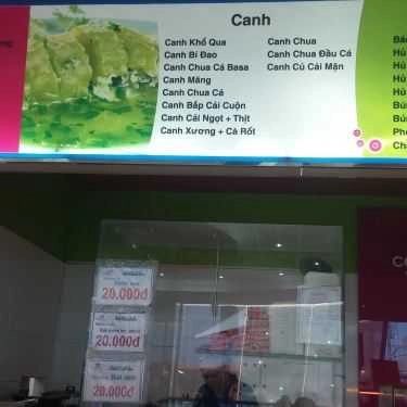 Thực đơn- Quán Ăn Foodcourt - CoopMart Cà Mau