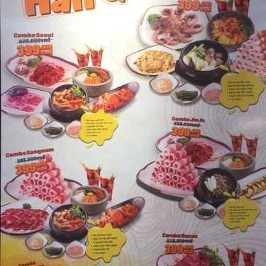 Thực đơn- Nhà Hàng Gogi House - Quán Nướng Hàn Quốc - Sense City Cà Mau