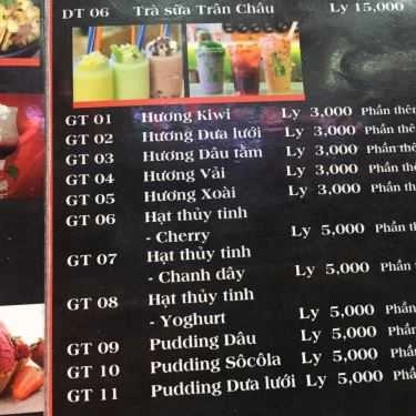 Thực đơn- Quán Ăn Cherry Pizza