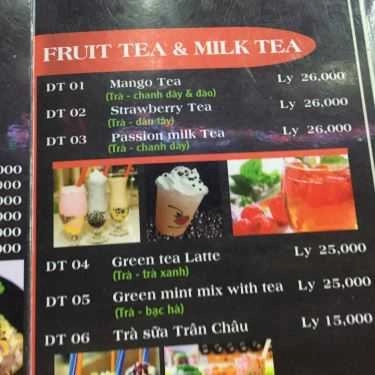 Thực đơn- Quán Ăn Cherry Pizza