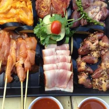 Món ăn- Quán Ăn Đào Hoa Đảo - Sườn Cây Nướng