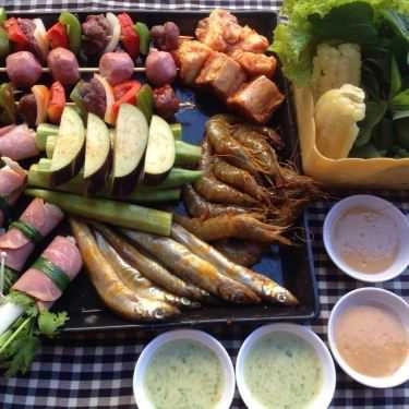 Món ăn- Quán Ăn Đào Hoa Đảo - Sườn Cây Nướng