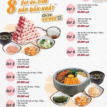 Thực đơn- Nhà Hàng Gogi House - Quán Nướng Hàn Quốc - Sense City Cà Mau