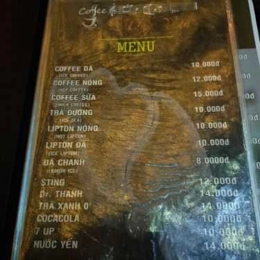 Thực đơn- Hồng Vân Cafe