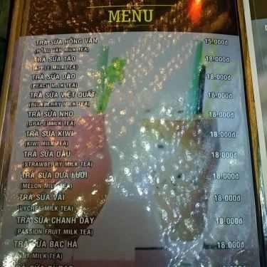 Thực đơn- Hồng Vân Cafe