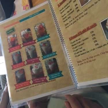 Thực đơn- Mây Coffee - Phạm Văn Ký