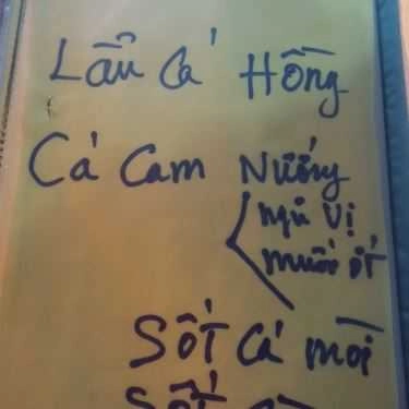 Thực đơn- Quán Ăn Nhân Ốc
