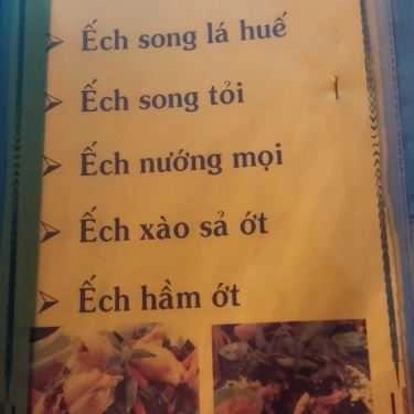 Thực đơn- Quán Ăn Nhân Ốc
