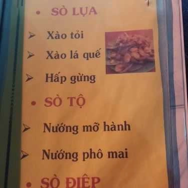 Thực đơn- Quán Ăn Nhân Ốc