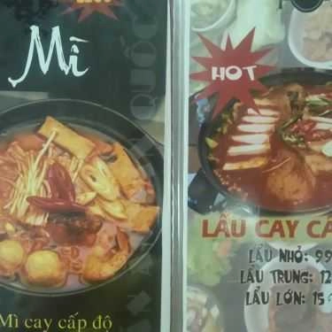 Thực đơn- Quán Ăn Hàn Quốc 2 - Lẩu Kim Chi & Nướng