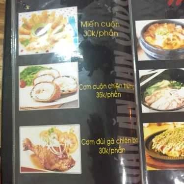 Thực đơn- Quán Ăn Hàn Quốc - Lẩu Kim Chi & Nướng