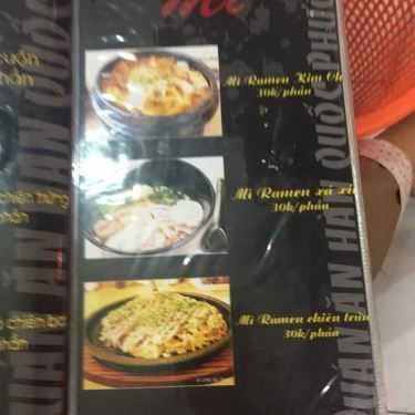 Thực đơn- Quán Ăn Hàn Quốc - Lẩu Kim Chi & Nướng